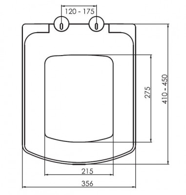 Будкрам купити Кришка для унітазу з мікроліфтом Sedef, термопласт Sanpreis Кришка для унітазу з мікроліфтом Sedef, термопласт Sanpreis 9