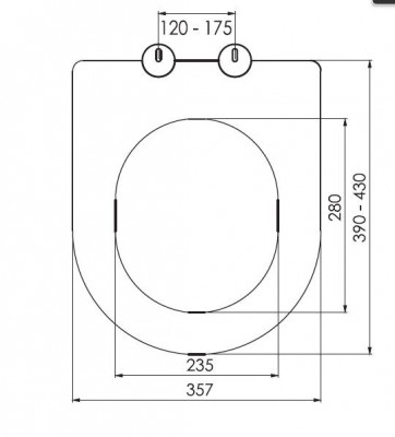 Будкрам купити Сидіння для унітазу з мікроліфтом Short, термопласт Sanpreis Сидіння для унітазу з мікроліфтом Short, термопласт Sanpreis 7