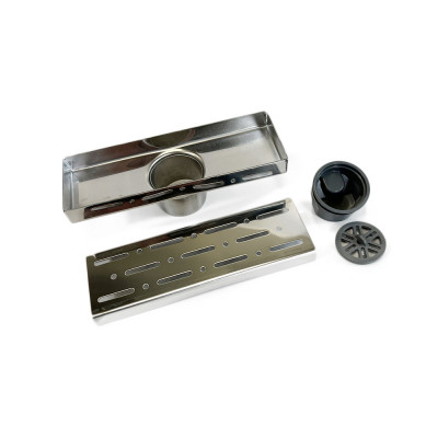 Будкрам купить Душевой трап ALFA DIRECT 20 см, вертикальный, с сухим затвором, решётка дождь Sanpreis Душевой трап ALFA DIRECT 20 см, вертикальный, с сухим затвором, решётка дождь Sanpreis 5