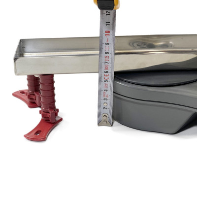 Будкрам купить Душевой трап ALFA ROTATION 30 см, горизонтальный, с двойным затвором, поворотный сифон, решётка дождь Sanpreis Душевой трап ALFA ROTATION 30 см, горизонтальный, с двойным затвором, поворотный сифон, решётка дождь Sanpreis 3