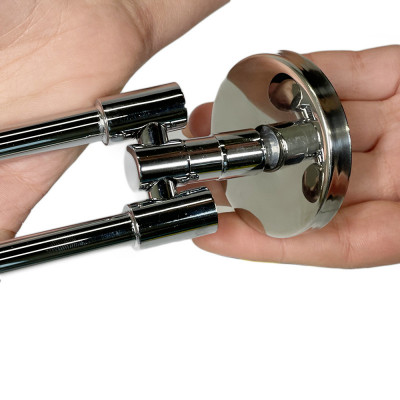 Будкрам купить Двойной держатель для полотенец BETA 40 см, нержавеющая сталь Sanpreis Двойной держатель для полотенец BETA 40 см, нержавеющая сталь Sanpreis 4