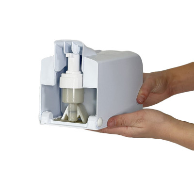 Будкрам купити Дозатор для рідкого мила-піни, білий, об'єм 1Л Afacan Plastik Дозатор для рідкого мила-піни, білий, об'єм 1Л Afacan Plastik 4