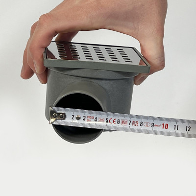 Будкрам купити Душовий трап DRAIN KLEPPER 10x10 см, горизонтальний, із сухим затвором, грати квадрат Sanpreis Душовий трап DRAIN KLEPPER 10x10 см, горизонтальний, із сухим затвором, грати квадрат Sanpreis 6