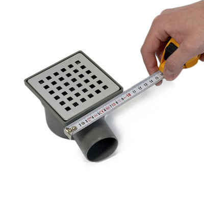 Будкрам купити Душовий трап DRAIN KLEPPER 10x10 см, горизонтальний, із сухим затвором, грати квадрат Sanpreis Душовий трап DRAIN KLEPPER 10x10 см, горизонтальний, із сухим затвором, грати квадрат Sanpreis 4