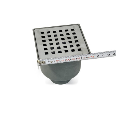 Будкрам купити Душовий трап DRAIN KLEPPER 10x10 см, вертикальний, із сухим затвором, грати квадрат Sanpreis Душовий трап DRAIN KLEPPER 10x10 см, вертикальний, із сухим затвором, грати квадрат Sanpreis 7