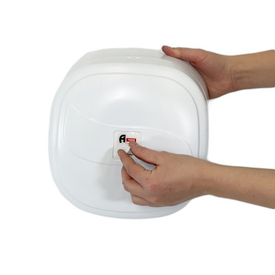 Будкрам купить Большой диспенсер для туалетной бумаги с боковым вытяжением, белый Afacan Plastik Большой диспенсер для туалетной бумаги с боковым вытяжением, белый Afacan Plastik 4