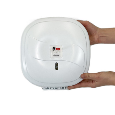 Будкрам купить Большой диспенсер для туалетной бумаги с боковым вытяжением, белый Afacan Plastik Большой диспенсер для туалетной бумаги с боковым вытяжением, белый Afacan Plastik 2