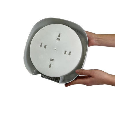 Будкрам купить Большой диспенсер для туалетной бумаги с боковым вытяжением, серый Afacan Plastik Большой диспенсер для туалетной бумаги с боковым вытяжением, серый Afacan Plastik 2