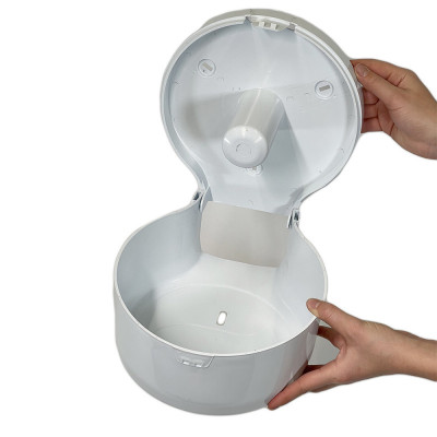 Будкрам купити Диспенсер для туалетного паперу джамбо, з нижнім витягуванням, білий Afacan Plastik Диспенсер для туалетного паперу джамбо, з нижнім витягуванням, білий Afacan Plastik 7