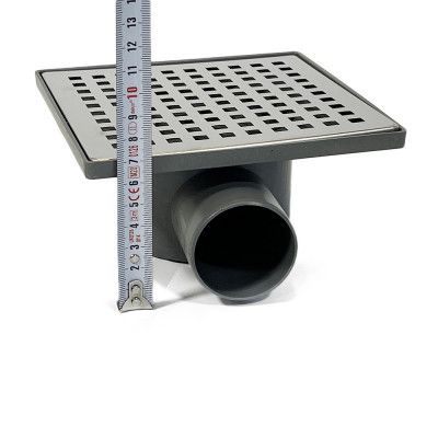 Будкрам купить Душевой трап ECO DRAIN 15x15 см, горизонтальный, с сухим затвором, решётка квадрат Sanpreis Душевой трап ECO DRAIN 15x15 см, горизонтальный, с сухим затвором, решётка квадрат Sanpreis 6