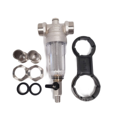 Будкрам купити Фільтр промивний для холодної води 1/2" Profactor Фільтр промивний для холодної води 1/2" Profactor 3