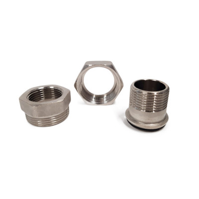 Будкрам купити Різьбовий фітинг прямий 3/4" РВ/РН Profactor Різьбовий фітинг прямий 3/4" РВ/РН Profactor 2