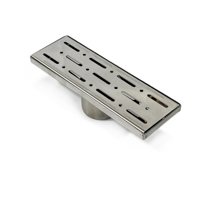 Будкрам купить Душевой трап FORTE DIRECT 20 см, вертикальный, с сухим затвором, решётка дождь Sanpreis Душевой трап FORTE DIRECT 20 см, вертикальный, с сухим затвором, решётка дождь Sanpreis 2