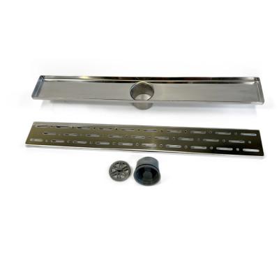 Будкрам купить Душевой канал FORTE DIRECT 50 см, вертикальный, с сухим затвором, решётка дождь Sanpreis Душевой канал FORTE DIRECT 50 см, вертикальный, с сухим затвором, решётка дождь Sanpreis 3