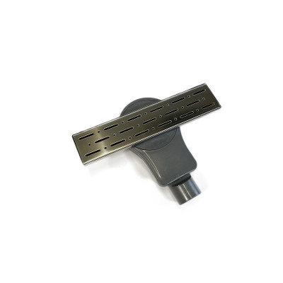 Будкрам купить Душевой трап FORTE ROTATION 30 см, горизонтальный,  с двойным затвором, поворотный сифон, решётка дождь Sanpreis