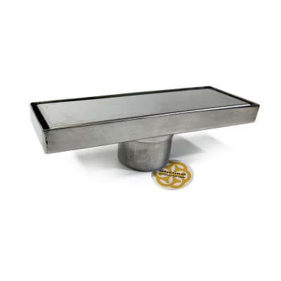 Будкрам купити Душовий трап GALA TILE INSERT 20 см, вертикальний, з сухим сифоном, грати під плитку Sanpreis