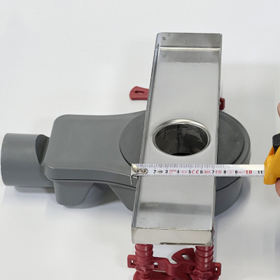 Будкрам купити Душовий трап GALA TILE INSERT 30 см, горизонтальний, з подвійним затвором, поворотний сифон, грати під плитку Sanpreis Душовий трап GALA TILE INSERT 30 см, горизонтальний, з подвійним затвором, поворотний сифон, грати під плитку Sanpreis 2