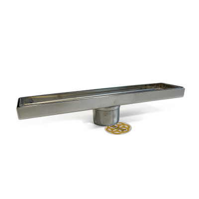 Будкрам купить Душевой трап GALA TILE INSERT 30 см, вертикальный, с сухим затвором, решётка под плитку Sanpreis