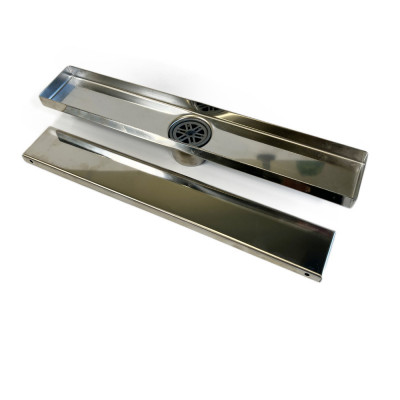 Будкрам купити Душовий трап GALA TILE INSERT 40 см, вертикальний, із сухим затвором, грати під плитку Sanpreis Душовий трап GALA TILE INSERT 40 см, вертикальний, із сухим затвором, грати під плитку Sanpreis 5