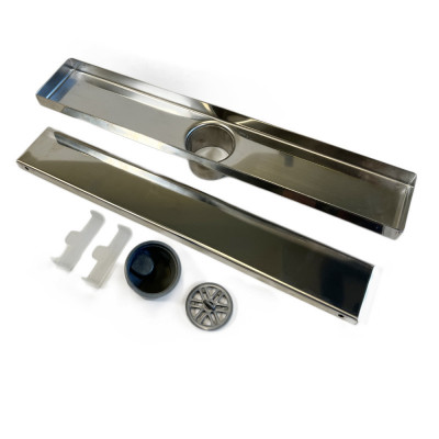 Будкрам купити Душовий трап GALA TILE INSERT 40 см, вертикальний, із сухим затвором, грати під плитку Sanpreis Душовий трап GALA TILE INSERT 40 см, вертикальний, із сухим затвором, грати під плитку Sanpreis 4