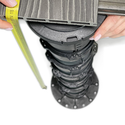 Будкрам купити Оценка: 0 (0 голосов) Регульована опора для терасної дошки, керамограніта, К-А11 (786-1083 мм) KAROAPP Оценка: 0 (0 голосов) Регульована опора для терасної дошки, керамограніта, К-А11 (786-1083 мм) KAROAPP 2