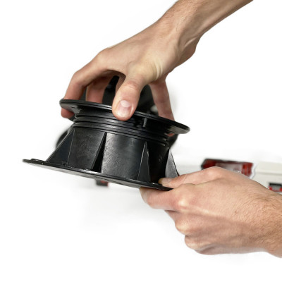 Будкрам купити Оценка: 0 (0 голосов) Регульована опора для терасної дошки, керамограніта, К-А3 (82-135мм) KAROAPP Оценка: 0 (0 голосов) Регульована опора для терасної дошки, керамограніта, К-А3 (82-135мм) KAROAPP 2