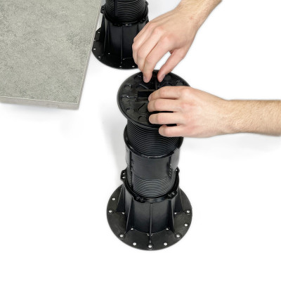 Будкрам купити Оценка: 0 (0 голосов) Регульована опора для терасної дошки, керамограніта, К-А7 (364-507мм) KAROAPP Оценка: 0 (0 голосов) Регульована опора для терасної дошки, керамограніта, К-А7 (364-507мм) KAROAPP 2