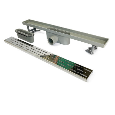 Будкрам купить Душевой канал CLASSIC LINE 60 см, горизонтальный, решётка дождь Sanpreis Душевой канал CLASSIC LINE 60 см, горизонтальный, решётка дождь Sanpreis 2