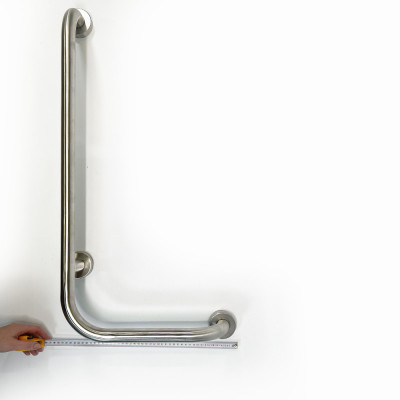 Будкрам купити Поручень для ванної L-подібний 80х40х12см Sanpreis Поручень для ванної L-подібний 80х40х12см Sanpreis 5