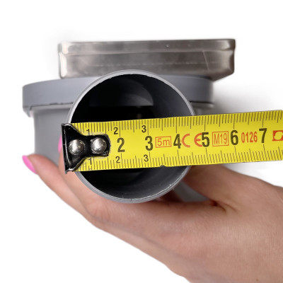 Будкрам купить Душевой трап LIBRA 10х10 см, горизонтальный, с сухим затвором, решётка под плитку Sanpreis Душевой трап LIBRA 10х10 см, горизонтальный, с сухим затвором, решётка под плитку Sanpreis 7