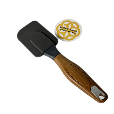 Будкрам купити Лопатка силіконова WOODEN, сірий OKYANUS Лопатка силіконова WOODEN, сірий OKYANUS 3