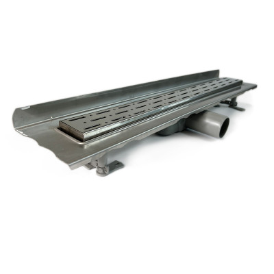 Будкрам купити Душовий канал MAXI LEGAL 60см, горизонтальний, нержавіюча сталь, з фланцем для пристінного монтажу, грати дощ Sanpreis Душовий канал MAXI LEGAL 60см, горизонтальний, нержавіюча сталь, з фланцем для пристінного монтажу, грати дощ Sanpreis 3