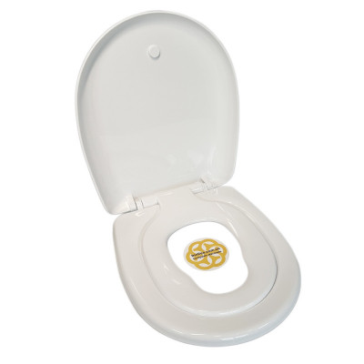 Будкрам купити Сидіння для унітазу з мікроліфтом Universal, термопласт Sanpreis Сидіння для унітазу з мікроліфтом Universal, термопласт Sanpreis 4