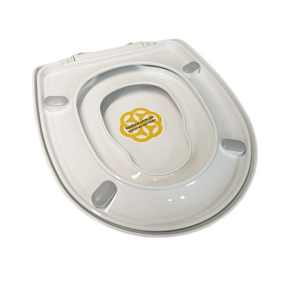 Будкрам купити Сидіння для унітазу з мікроліфтом Universal, термопласт Sanpreis Сидіння для унітазу з мікроліфтом Universal, термопласт Sanpreis 2