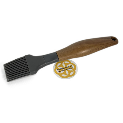 Будкрам купити Пензлик силіконовий WOODEN, сірий OKYANUS Пензлик силіконовий WOODEN, сірий OKYANUS 3