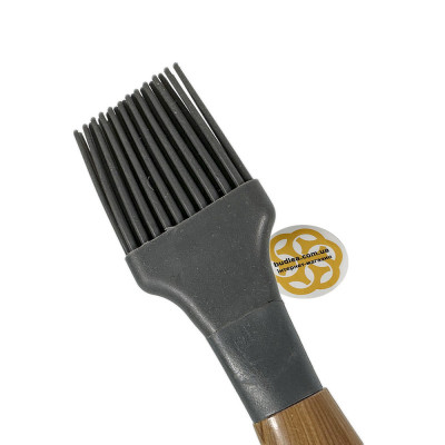 Будкрам купити Пензлик силіконовий WOODEN, сірий OKYANUS Пензлик силіконовий WOODEN, сірий OKYANUS 2