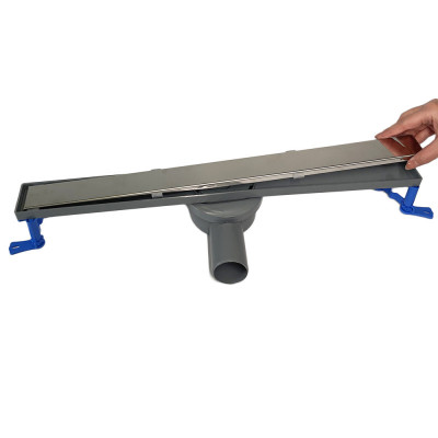 Будкрам купити Душовий канал PERA FIRST LINE 60 см, горизонтальний, з поворотним сифоном, грати під плитку Sanpreis Душовий канал PERA FIRST LINE 60 см, горизонтальний, з поворотним сифоном, грати під плитку Sanpreis 3