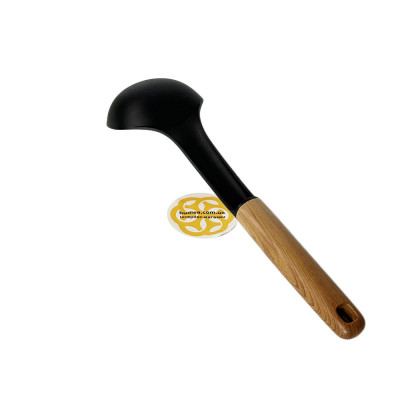 Будкрам купити Половник DIAMOND, термостійкий пластик, чорний OKYANUS Половник DIAMOND, термостійкий пластик, чорний OKYANUS 2