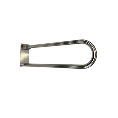 Будкрам купити Поручень для інвалідів з відкидним настінним механізмом, нержавіюча сталь, 73х23х11 см Sanpreis