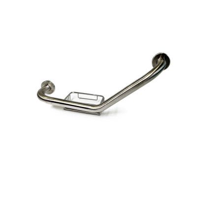 Будкрам купить Поручень для ванной, угловой с мыльницей, 18х50х10 см Sanpreis Поручень для ванной, угловой с мыльницей, 18х50х10 см Sanpreis 2