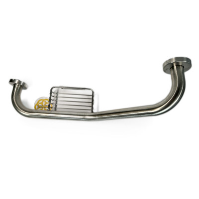 Будкрам купить Поручень для ванной, угловой с мыльницей, 18х50х10 см Sanpreis Поручень для ванной, угловой с мыльницей, 18х50х10 см Sanpreis 5