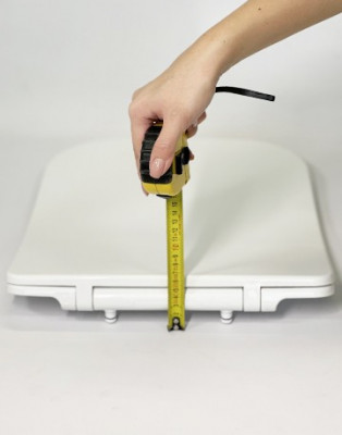 Будкрам купити Кришка для унітазу з мікроліфтом Canto, термопласт Sanpreis Кришка для унітазу з мікроліфтом Canto, термопласт Sanpreis 3