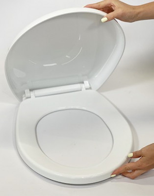 Будкрам купить Крышка для унитаза с микролифтом Ipek, термопласт Sanpreis Крышка для унитаза с микролифтом Ipek, термопласт Sanpreis 3