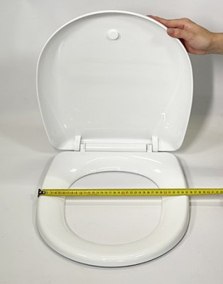 Будкрам купити Кришка для унітазу з мікроліфтом Royal, термопласт Sanpreis Кришка для унітазу з мікроліфтом Royal, термопласт Sanpreis 5