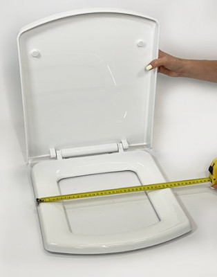 Будкрам купити Кришка для унітазу з мікроліфтом Sedef, термопласт Sanpreis Кришка для унітазу з мікроліфтом Sedef, термопласт Sanpreis 6