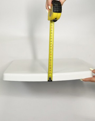 Будкрам купити Кришка для унітазу з мікроліфтом Sedef, термопласт Sanpreis Кришка для унітазу з мікроліфтом Sedef, термопласт Sanpreis 4