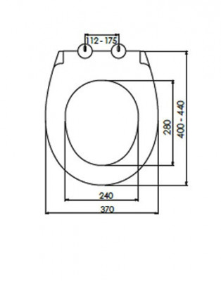 Будкрам купити Кришка для унітазу з мікроліфтом Star, дюропласт Sanpreis Кришка для унітазу з мікроліфтом Star, дюропласт Sanpreis 2