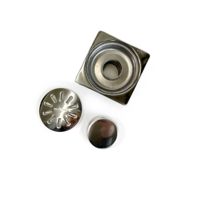 Будкрам купити Душовий трап PREMIUM SLIM 10х10 см, нержавіюча сталь, вертикальний, з гідрозатвором Sanpreis Душовий трап PREMIUM SLIM 10х10 см, нержавіюча сталь, вертикальний, з гідрозатвором Sanpreis 2