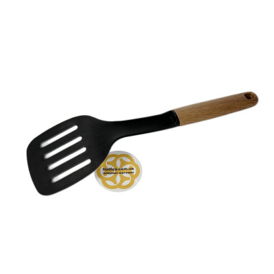 Будкрам купити Лопатка DIAMOND, термостійкий пластик, чорний OKYANUS Лопатка DIAMOND, термостійкий пластик, чорний OKYANUS 2