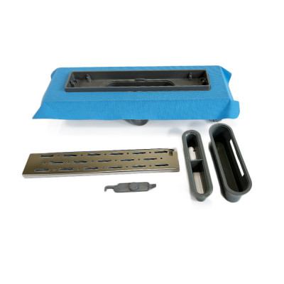 Будкрам купити Душовий трап STANDART LINE 33 см, горизонтальний, грати дощ, з мембраною Sanpreis Душовий трап STANDART LINE 33 см, горизонтальний, грати дощ, з мембраною Sanpreis 3